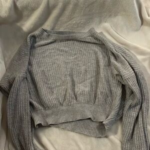 cropped sweater
